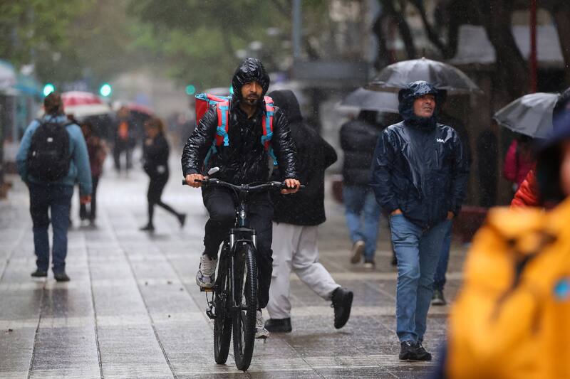Además de las precipitaciones, se espera que las temperaturas desciendan en los próximos días. Créditos: Jonnathan Oyarzun/Aton Chile.