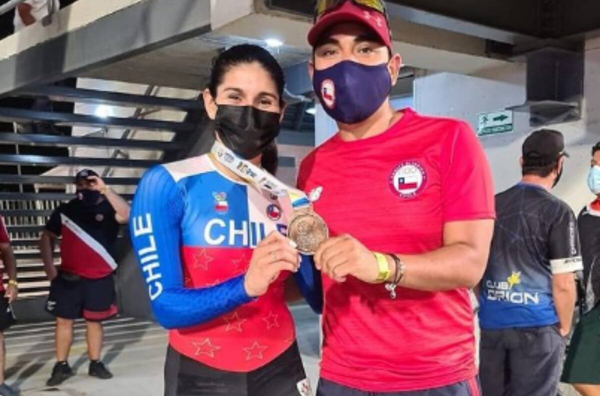 María José Moya se subió al podio en el Panamericano de patín carrera en Colombia