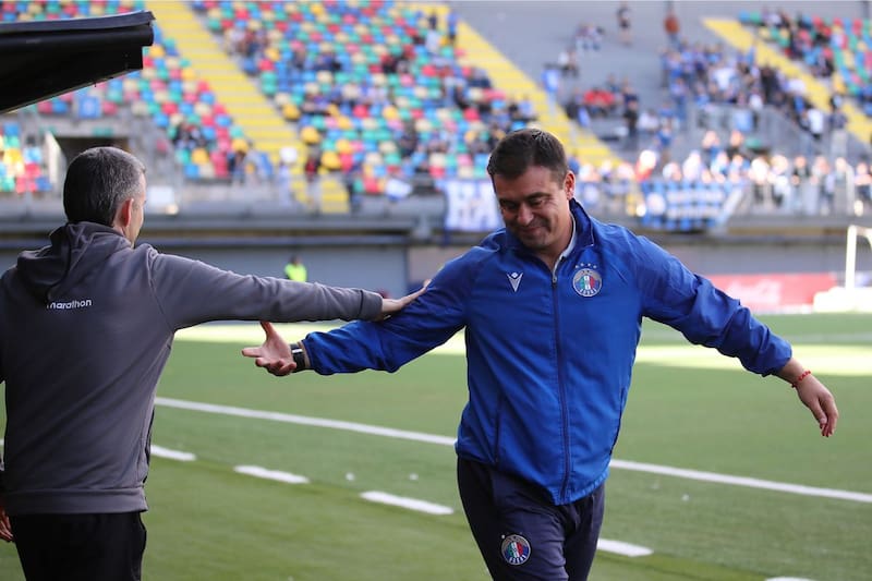 Juan José Riber salvó a Audax Italiano del descenso. Foto: Agencia Aton.