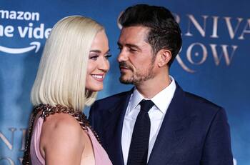 "Creo que eso es carácter": La bebé de Katy Perry y Orlando Bloom ya gatea y le salió su primer diente contó la cantante