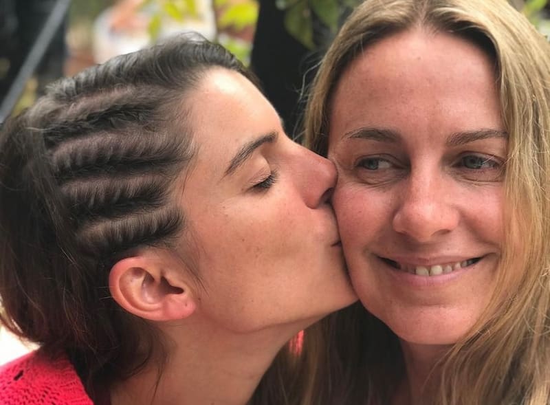 Maite Orsini junto a su madre, Maite Pascal. Foto: Instagram.