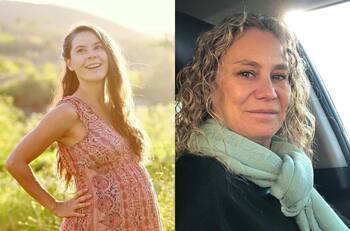 “Como te explico todo lo que te quiero”: Ex “Verdades Ocultas” Marita García dedicó cariñoso mensaje a Viviana Rodríguez en postal luciendo su embarazo