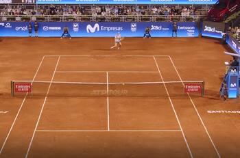 VIDEO | ¡Increíble! El punto que le dio el título a Nicolás Jarry en el Chile Open
