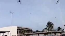 VIDEO | Dos helicópteros chocaron en Malasia: Hay 10 muertos