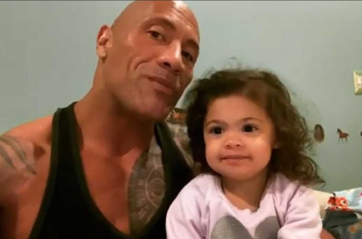 Dwayne Johnson y su hija cantaron tierna versión de Moana