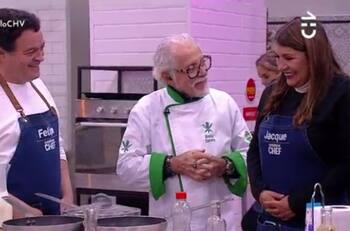 “¿Por qué está tan linda?”: El coqueto comentario de Ennio Carota a Jaqueline Pardo, madre de Arturo Vidal, en "El Discípulo del Chef"