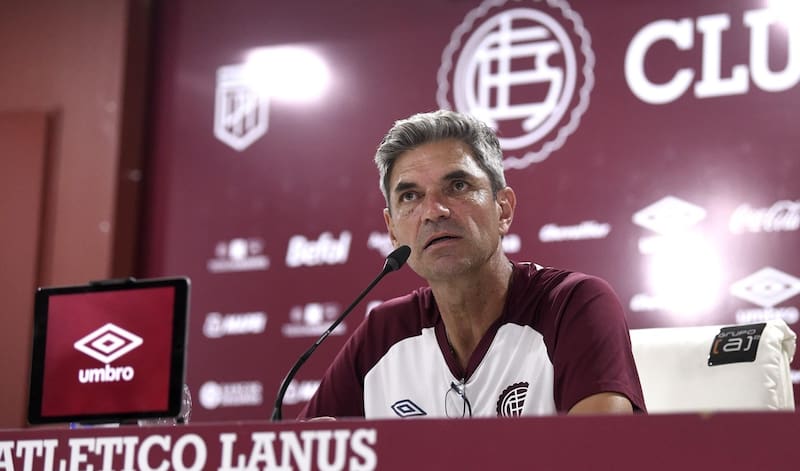 Mauricio Pellegrino se estrenó con derrota en Lanús.