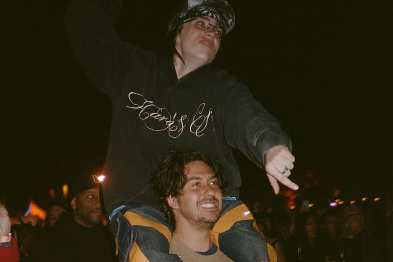 disfrutaron juntos en el Festival Coachella 2024. Créditos: Instagram @natandalex.