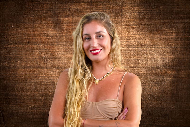 Daniela Castro es participante en "Tierra Brava". Foto: Canal 13.