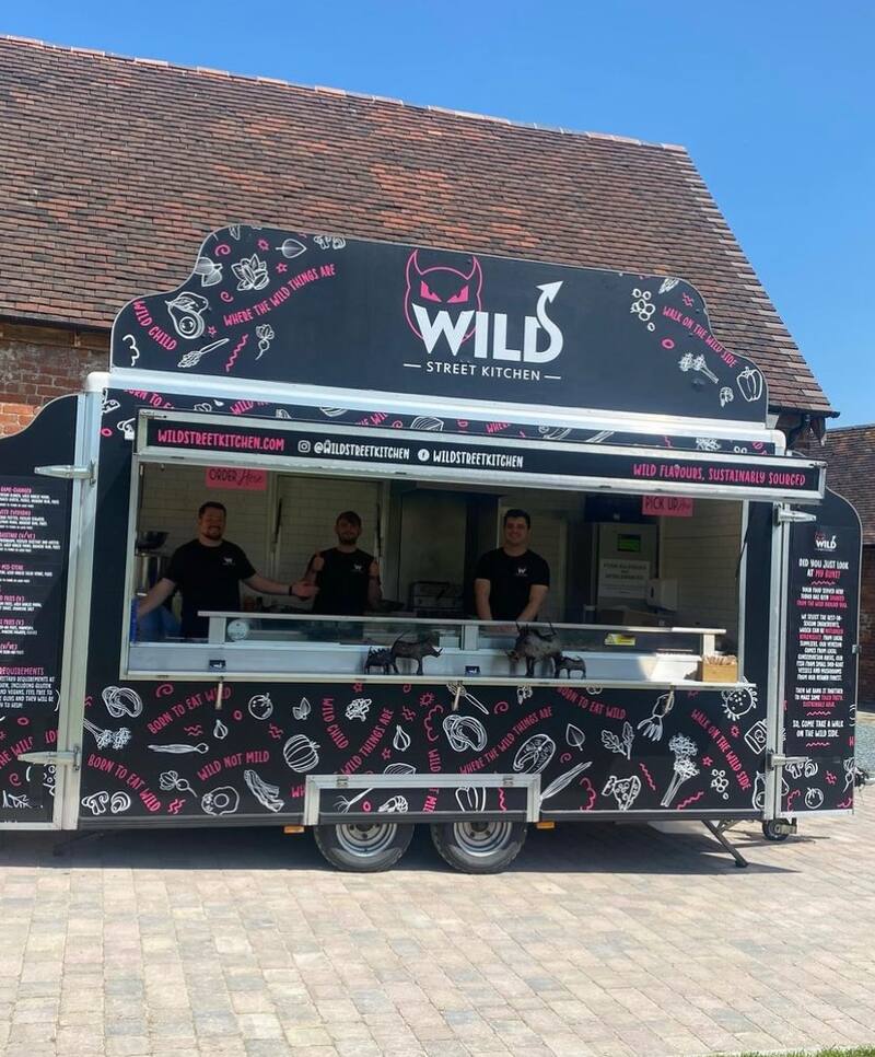 Contaron con un food truck / Instagram