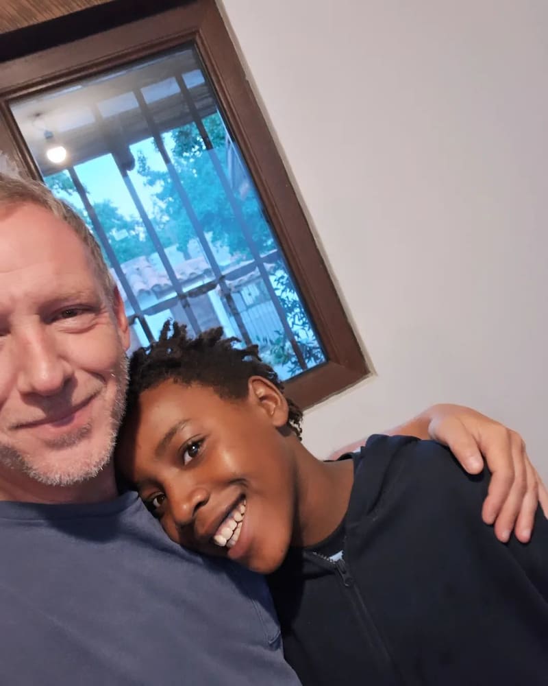 Martín Cárcamo y Mariano, su hijo menor