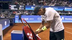 VIDEO | Insólito: teléfono de Alejandro Tabilo sonó en pleno ATP de Santiago y esto hizo el tenista chileno