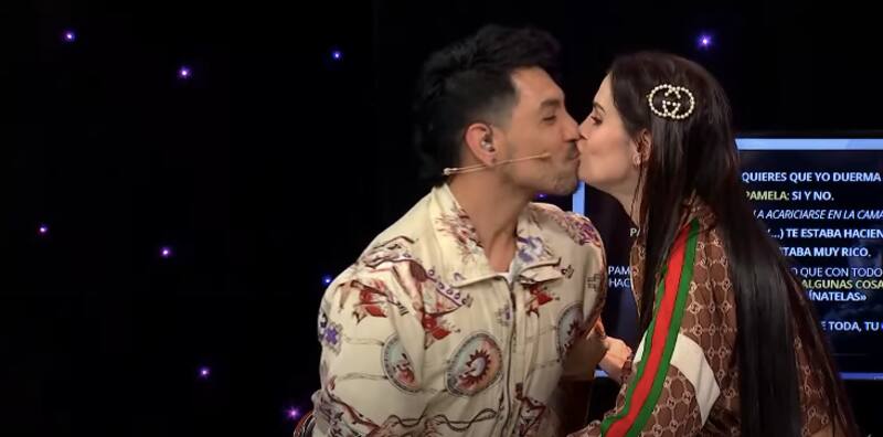 Adriana Barrientos y Pablo Candia en "Zona de Estrellas". Foto: Zona Latina.