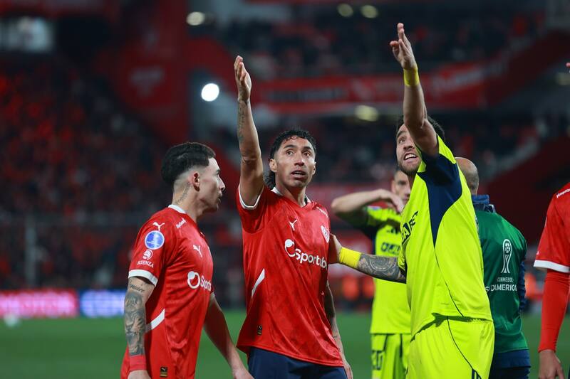 en Copa Sudamericana. Foto: Agencia Aton.