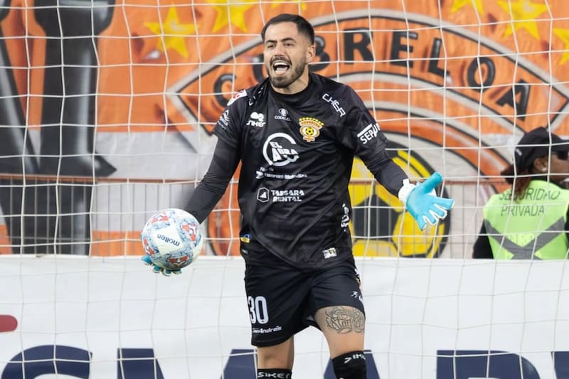 El arquero de Cobreloa conversó con En Cancha sobre su presente en Calama. Foto: Instagram Diego Tapia.