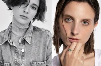 "Me caso de nuevo": Mariana di Girolamo y Paula Lushsinger sorprendieron con una elegante sesión de fotos