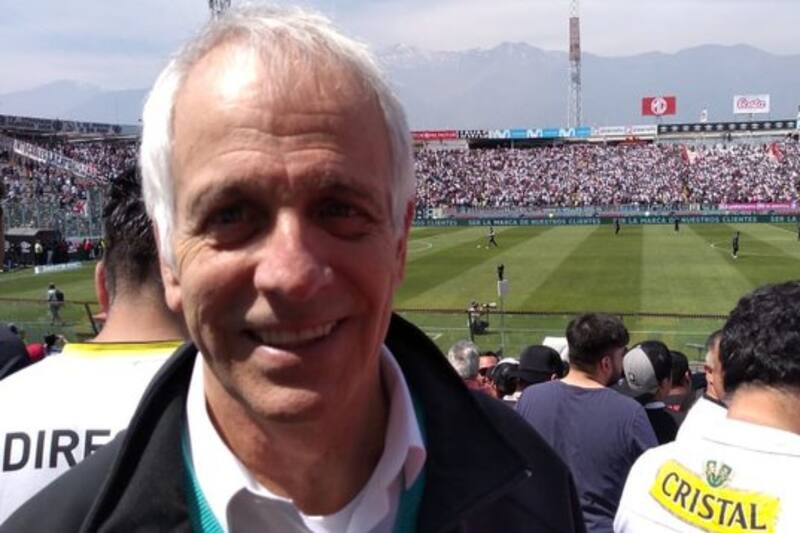 Augusto Góngora era un declarado fanático de Colo Colo. Foto: Twitter @jagongora