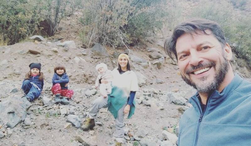 Rafael Cavada y Fiorella Choca tuvieron 3 hijos: Celeste, Filippo y Silvestre. Créditos: Instagram
