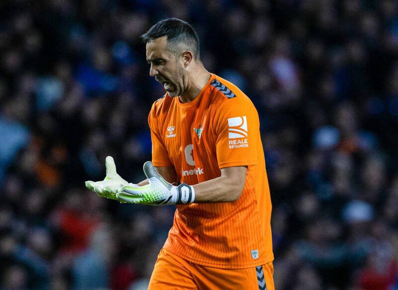 no entrenó con Real Betis.