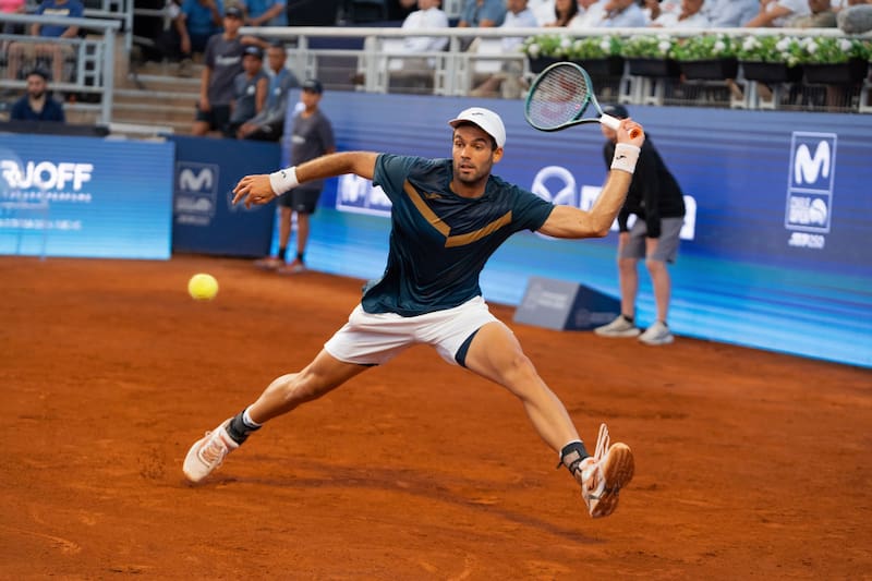 clasificó a octavos de final en el ATP de Santiago (Foto: Chile Open)