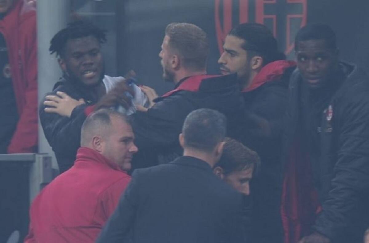 Volante marfileño del Milan casi desata su ira contra Lucas Biglia en el banco de suplentes