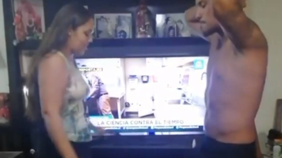 El extrovertido baile de Javier Parraguez en plena cuarentena
