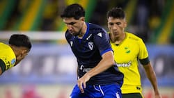 Emiliano Amor lesiona a Diego Valdés en su mejor momento y el DT de Vélez lo lamenta: “Hay pocos como él en Argentina”