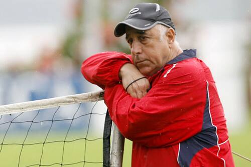 El DT nacido en Uruguay, tiene 81 años y vive en San Vicente de Tagua Tagua. Foto: Agencia Aton.