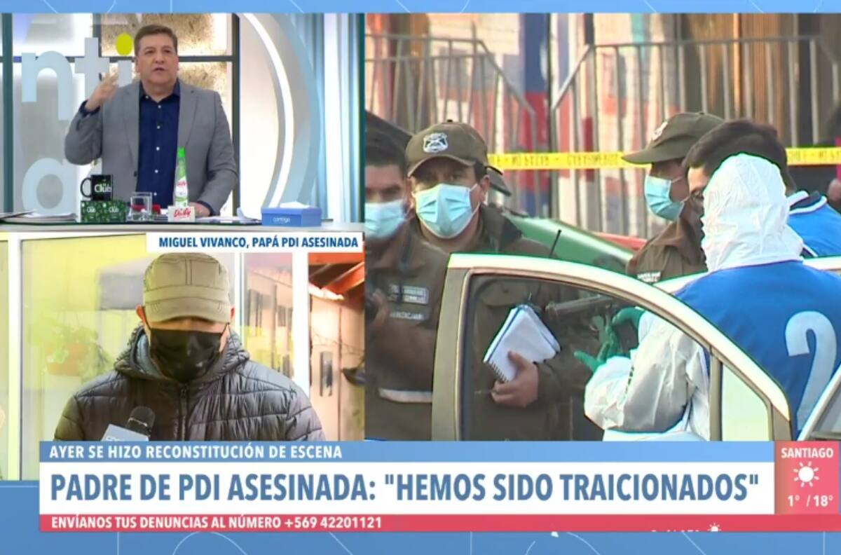 Julio César Rodríguez solidarizó con familia de PDI Valeria Vivanco: “Esto también es una traición”