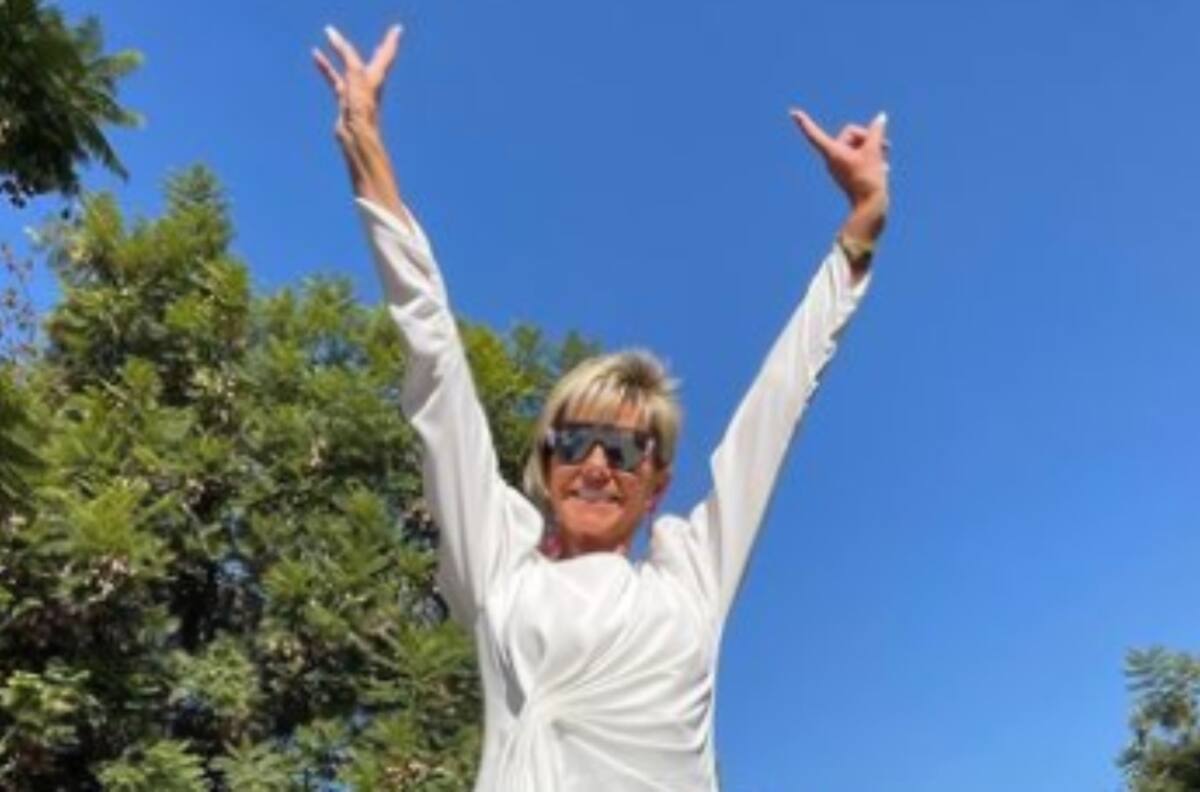 "Feliz volando": Raquel Argandoña comenzó sus vacaciones y mostró postales junto a su hermana Cecilia