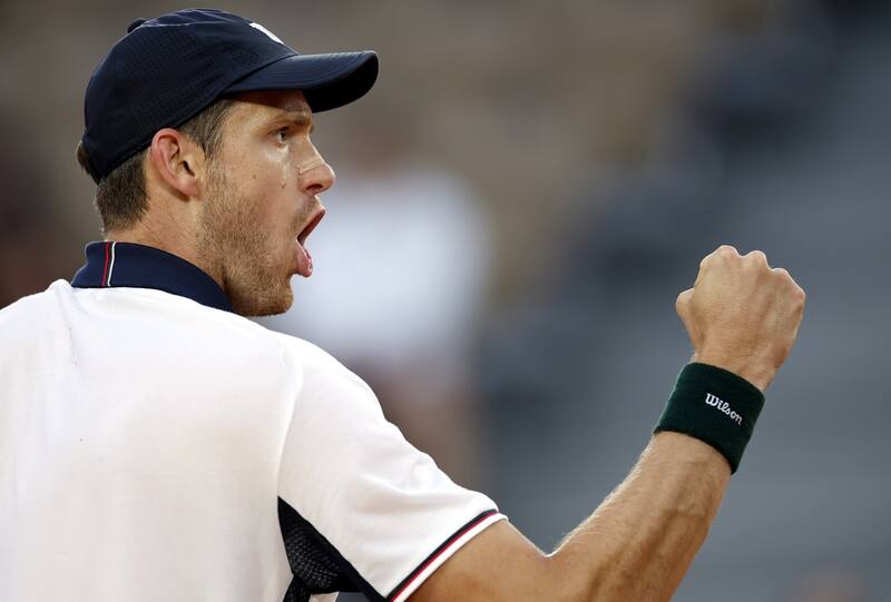 El tenista nacional hizo final en Roma. Foto: EFE.