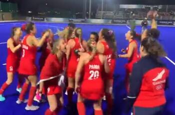 VIDEO | ¡Hicieron historia! Así celebraron las "Diablas" tras derrotar a Argentina y quedarse con el oro en los Odesur
