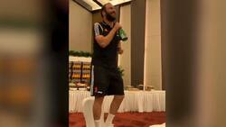 Gonzalo Higuaín la rompió en "concierto" de Juventus donde cantaron Buffon, Rabiot y de Ligt