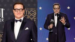 Brendan Fraser se emocionó hasta las lágrimas tras ganar premio en los Critics Choice