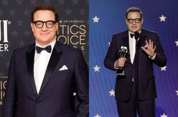 Brendan Fraser se emocionó hasta las lágrimas tras ganar premio en los Critics Choice