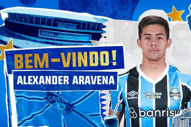 fue presentado como nuevo jugador de Gremio de Porto Alegre.
