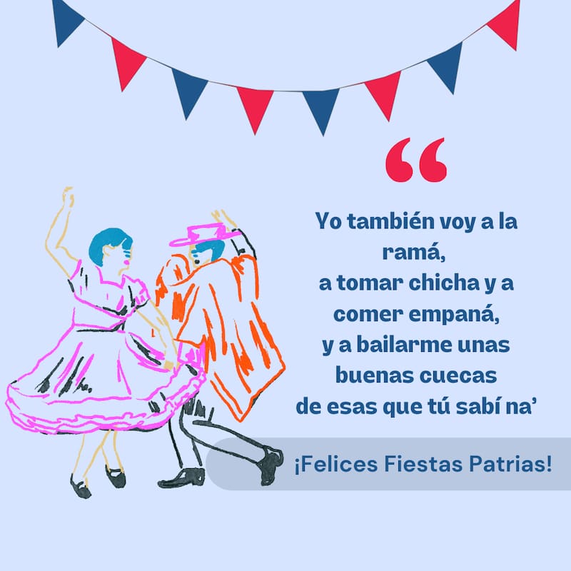 Comparte con tus amigos estas entretenidas rimas para celebrar las Fiestas Patrias. Créditos: Pinterest.