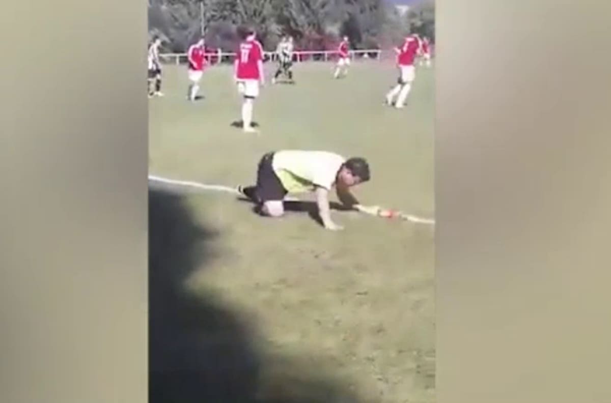 Viral: Captan a árbitro asistente dirigiendo totalmente ebrio