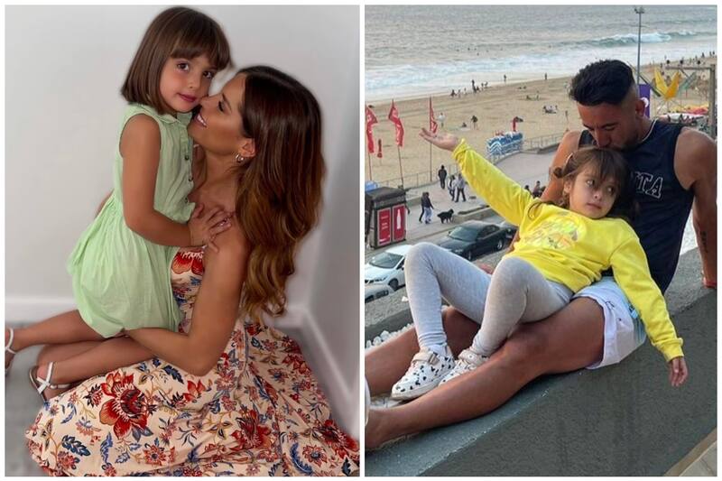 La triste despedida de Mauricio Isla a su hija con Gala Caldirola, Luz Elif