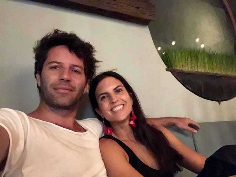 Cristián Arriagada y Cecilia González están casados