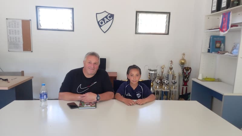 Benjamín Jara llegó a Quilmes el pasado 19 de noviembre.