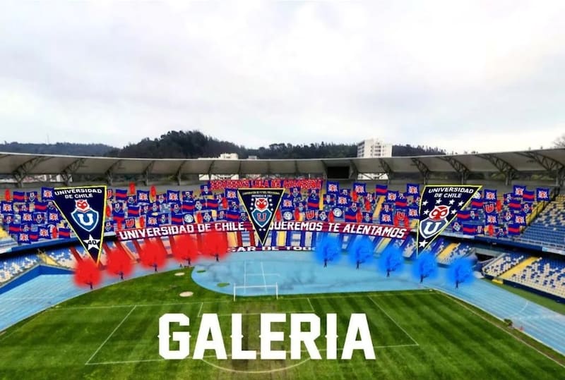 Esto quería lograr la barra de Los de Abajo en el Clásico Universitario.