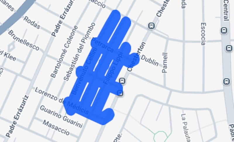 Seis calles de la comuna se verán afectadas por la interrupción del suministro. Foto: Enel.