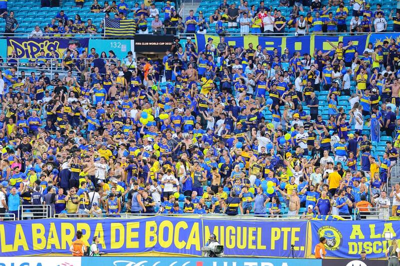 La barra de Boca ha llamado la atención en Estados Unidos. EFE