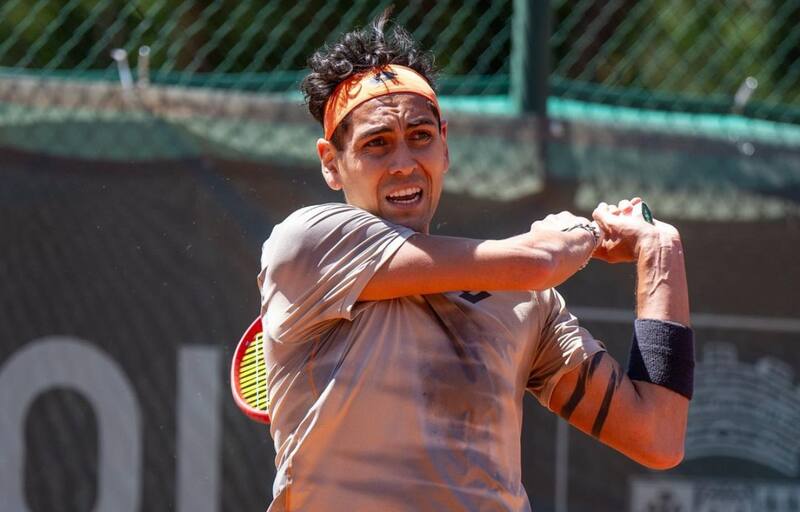 será el quinto chileno en medirse con el máximo ganador en la historia de los Grand Slams.