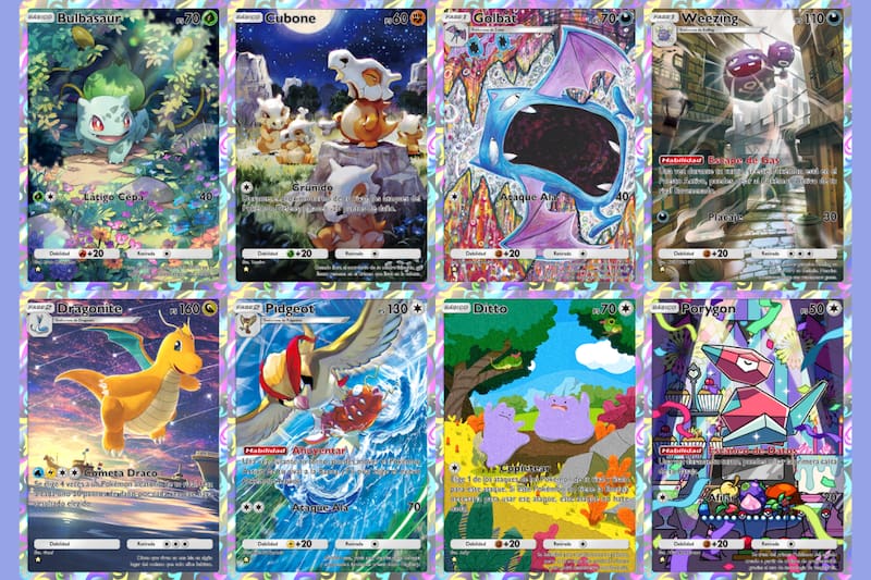 Necesitarás todas estas cartas.