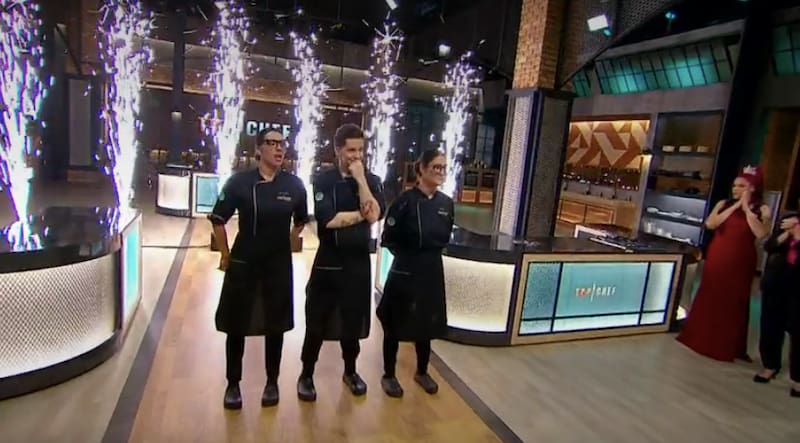 Gianella Marengo, Alonso Quintero y Belén Mora son los finalistas de "Top Chef VIP".