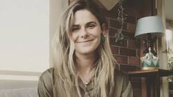 "Las sábanas me persiguieron siete cuadras antes de lograr ponerme las zapatillas": Montserrat Ballarín se lució escalando alto muro