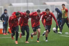 Con una novedad: la formación que Nicolás Córdova practica en La Roja para enfrentar a Rusia
