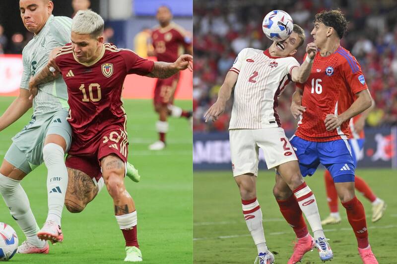 se enfrentan este viernes por cuartos de final de Copa América.